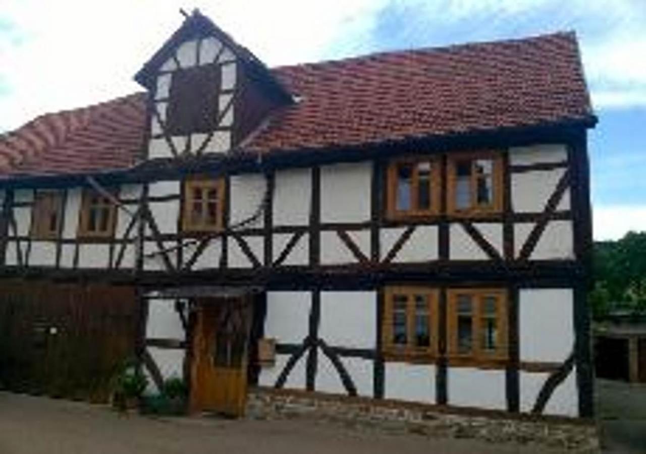 Aeltestes Haus In Quentel - Ferienwohnung 1 Mit Kleinem Garten Lichtenau Exteriör bild