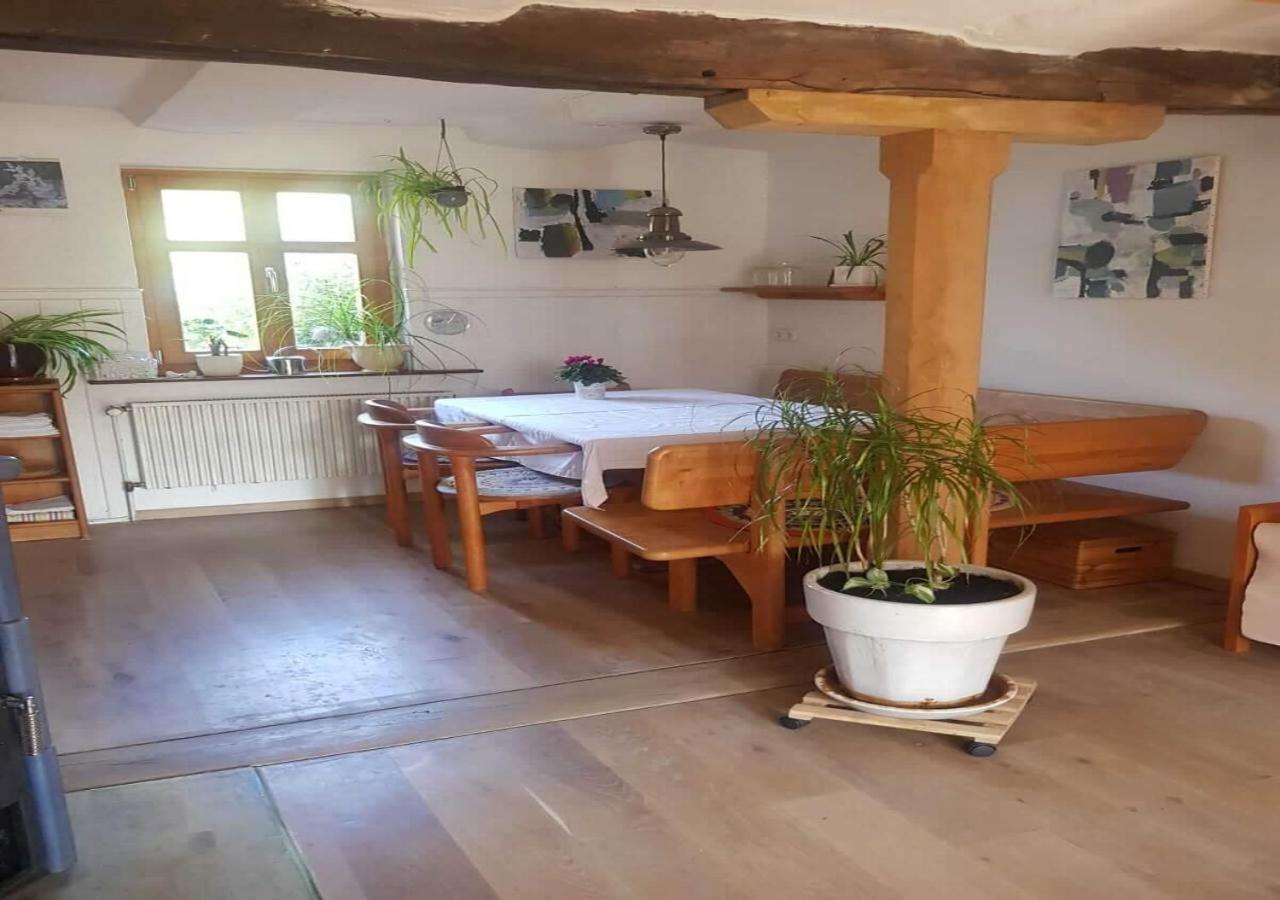 Aeltestes Haus In Quentel - Ferienwohnung 1 Mit Kleinem Garten Lichtenau Exteriör bild